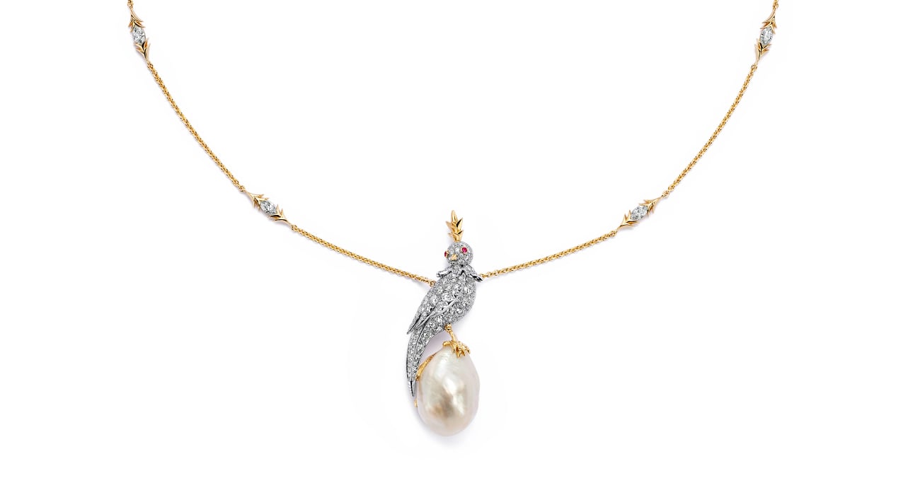 Tiffany & Co. переосмысливает культовую брошь «Птичка на камне» Жана Шлюмберже с использованием редчайшего в мире жемчуга