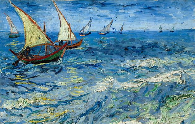 Винсент ван Гог. Море в Сент-Мари. 1888 