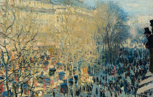 Клод Моне. Бульвар капуцинок (Бульвар в Париже). 1873