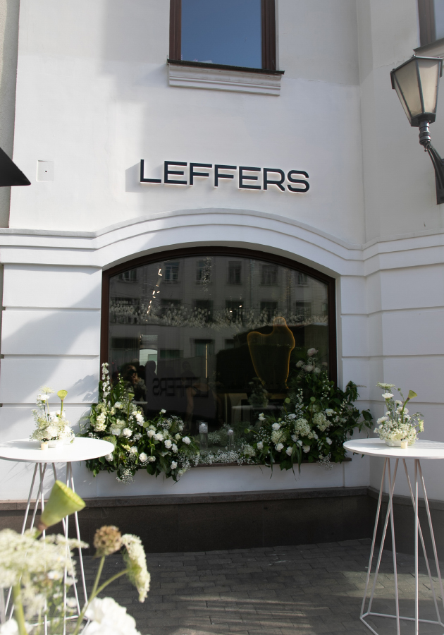 Открытие первого флагманского бутика бренда LEFFERS в Москве