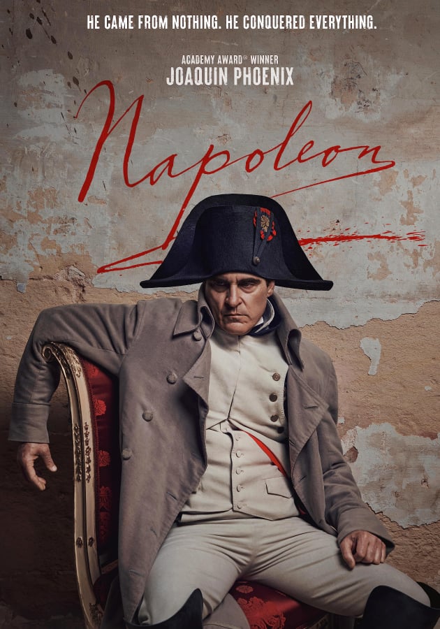 «Наполеон»: вышел трейлер нового фильма Ридли Скотта с Хоакином Фениксом в главной роли
