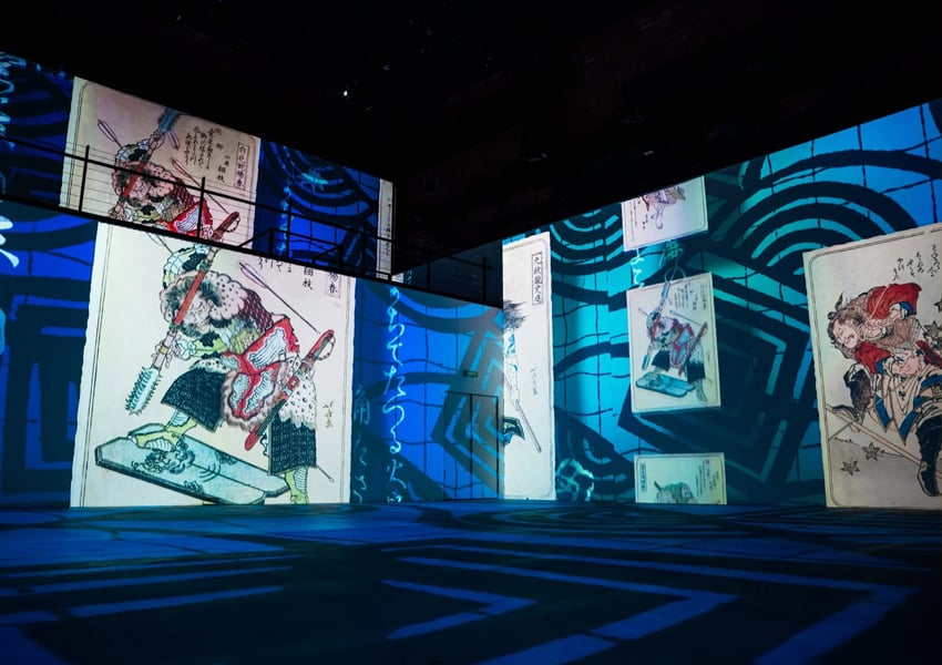 Иммерсионная выставка-шоу «Lumion. Великий Гауди / Мечты о Японии»
