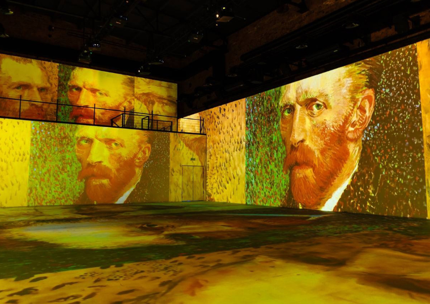 Выставка «Живые полотна. Ван Гог и Густав Климт»