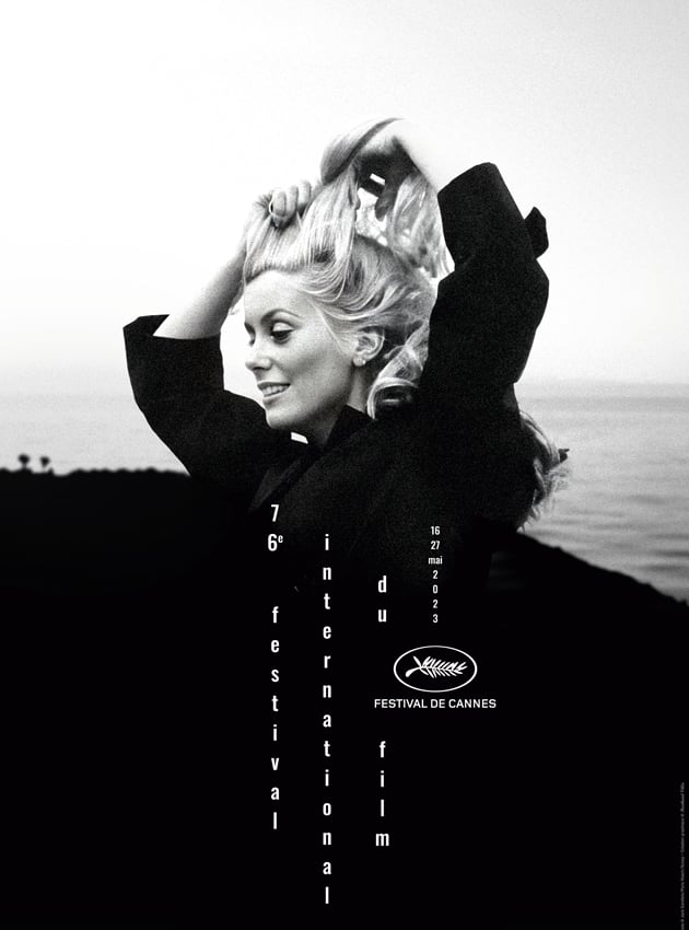 Постер Каннского кинофестиваля с Катрин Денев 