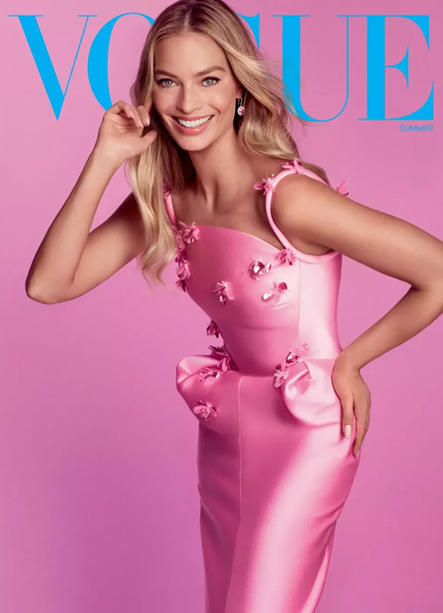 Марго Робби на обложке Vogue. Лето 2023 г.