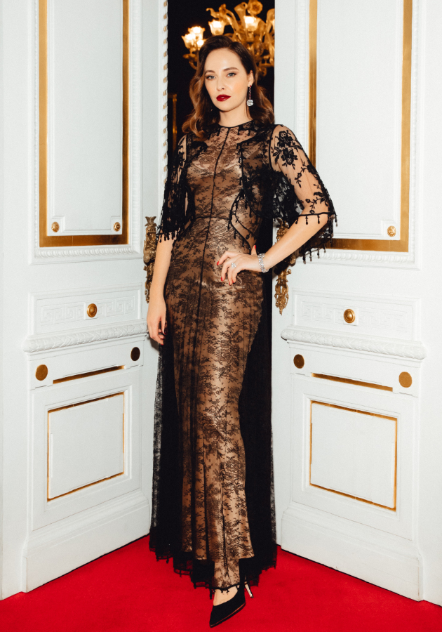Ирина Зарькова в платье Givenchy
