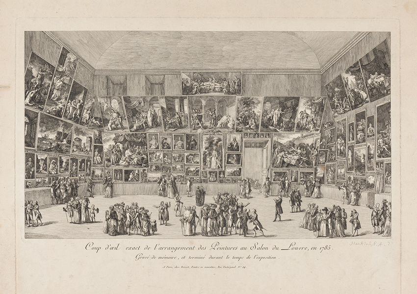 В Николаевском зале (зал № 191) открылась масштабная выставка «„Салоны“ Дидро. Выставки современного искусства в Париже XVIII века»