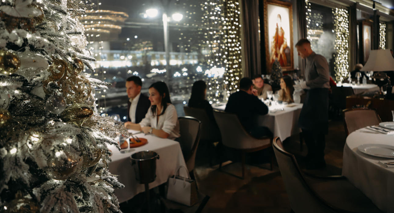 Posta Gourmet: предрождественский «царский» ужин от Евгения Викентьева и Артема Естафьева в ресторане «Белуга»