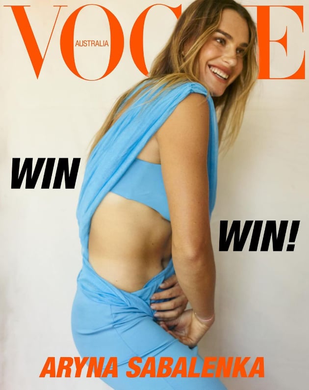 Арина Соболенко — на обложке Vogue Australia