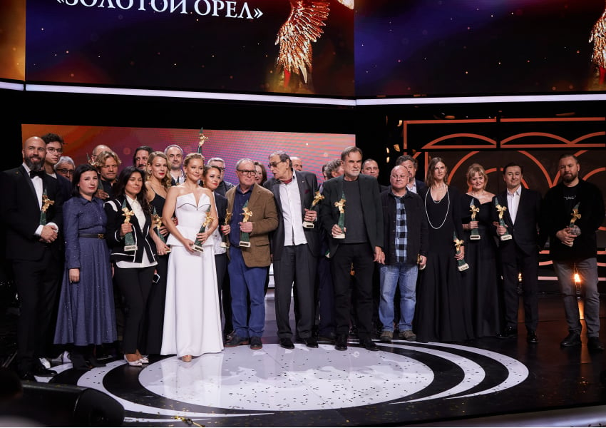 Победители и гости церемонии вручения премии «Золотой орел-2024»