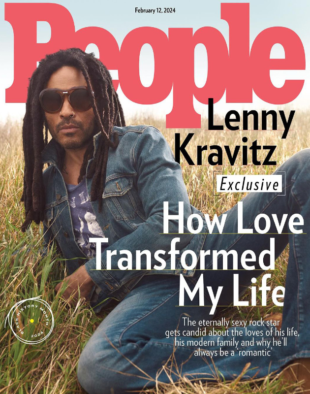 Ленни Кравиц — на обложке журнала People