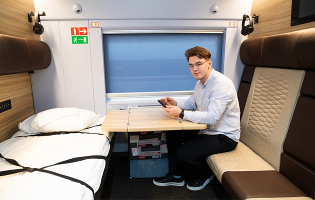 РЖД планирует добавить в поездах «Сапсан» купе с лежачими местами