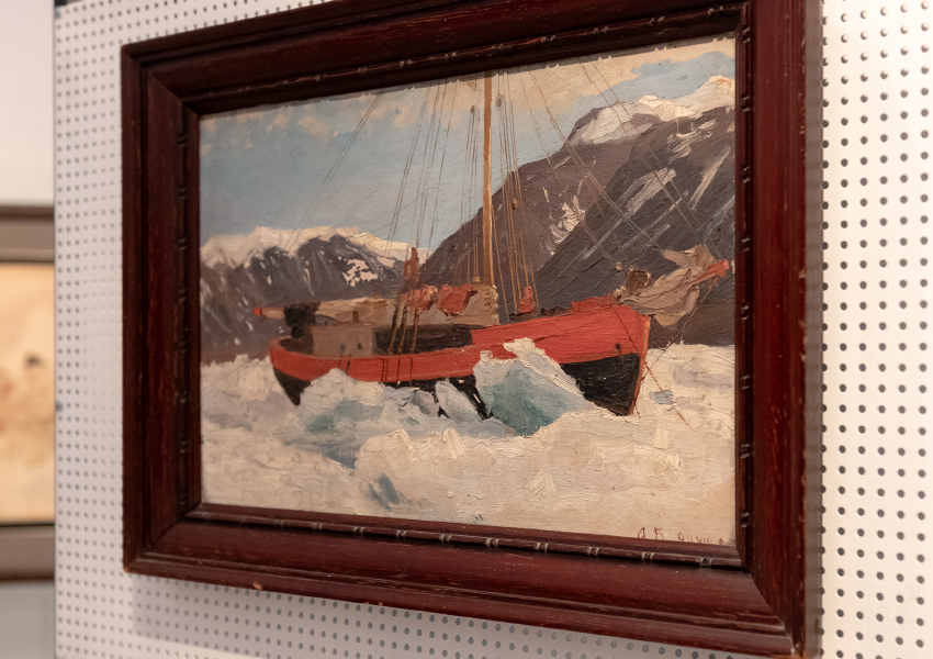 Посвященная Арктике выставка «Исследователь и художник: искусство в экспедиции» открылась в «Зарядье»
