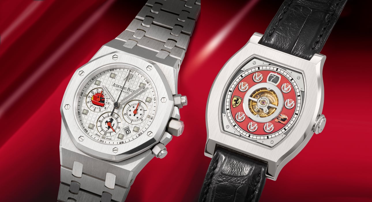 На аукционе в Женеве продадут часы Михаэля Шумахера
