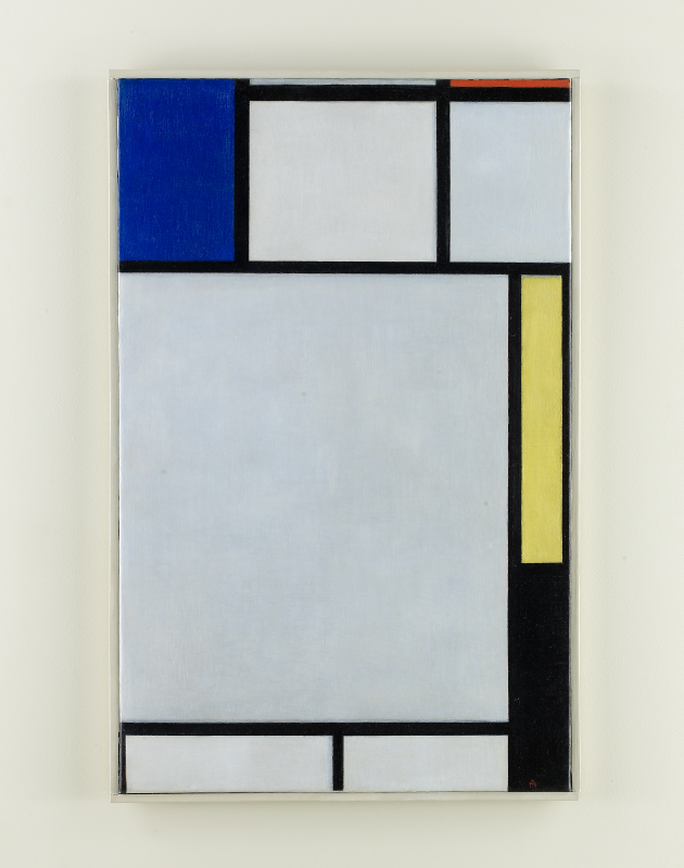 Saadiyat Cultural District, Louvre Abu Dhabi, Piet Mondrian, Composition with Blue, Red, Yellow and Black