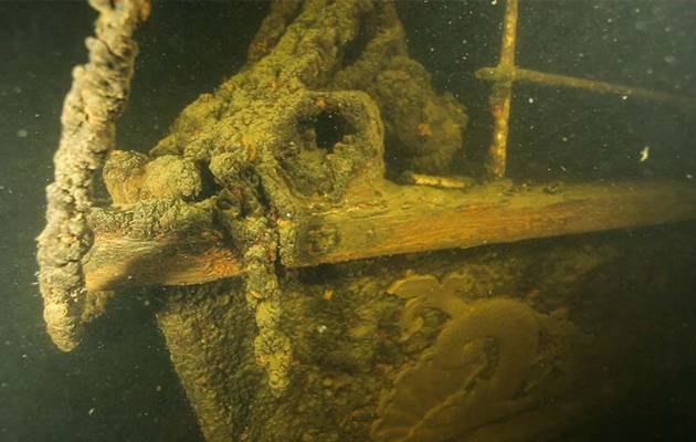 Судно, обнаруженное на дне Ладожского озера (фото: Центр научных исследований 1xpedition)