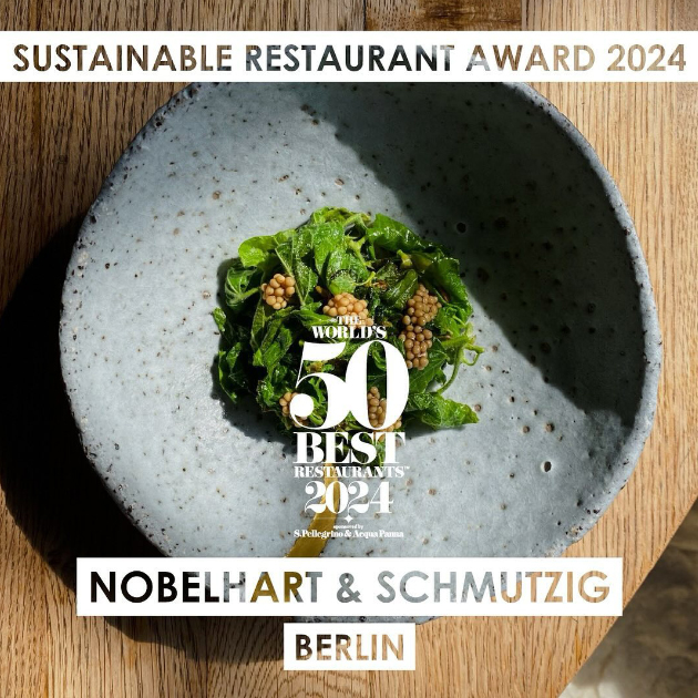 Награда за ответственное отношение к природе — Nobelhart & Schmutzig (Берлин, Германия)