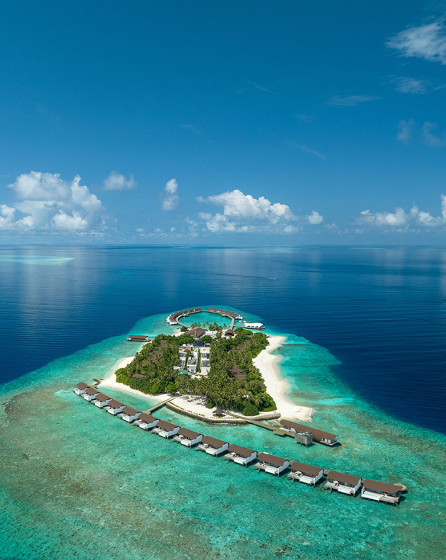 JW Marriott Maldives Resort & Spa на острове Вагару атолла Шавиани