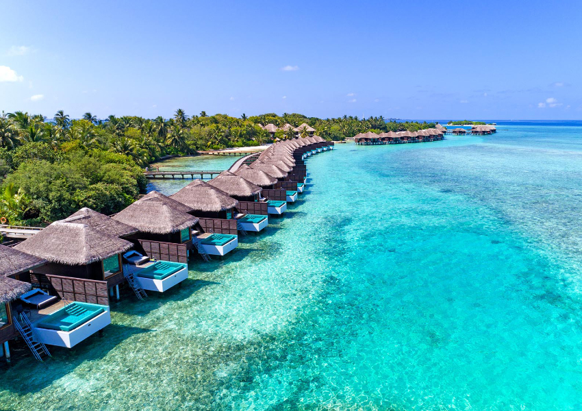 JW Marriott Maldives Resort & Spa на острове Вагару атолла Шавиани