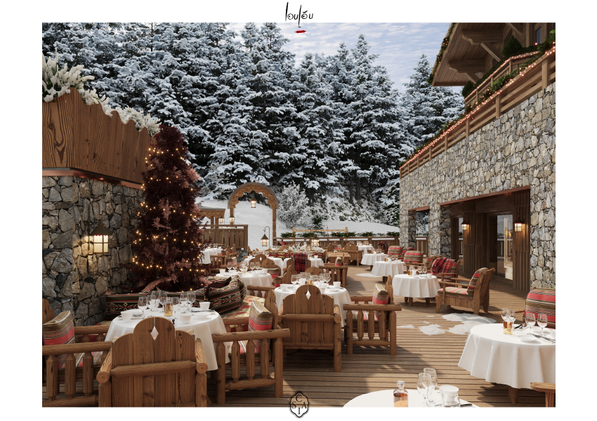 Hôtel Barrière Les Neiges Courchevel (Фанция)