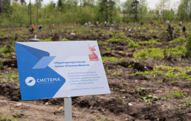 Бренд Natura Siberica помог высадить шесть тысяч деревьев в Московской области