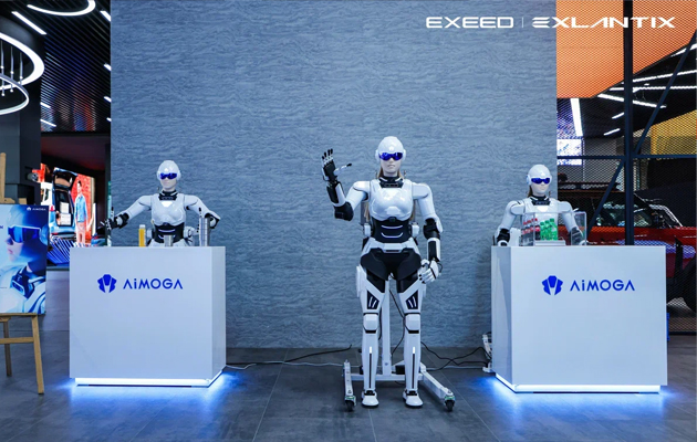 EXEED выпустил первую партию из 220 роботов AiMOGA