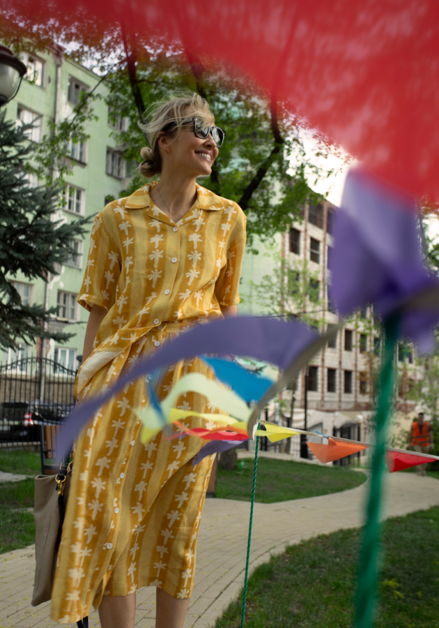 Летняя московская съемка Loom by Rodina в честь «Дней культурного наследия»