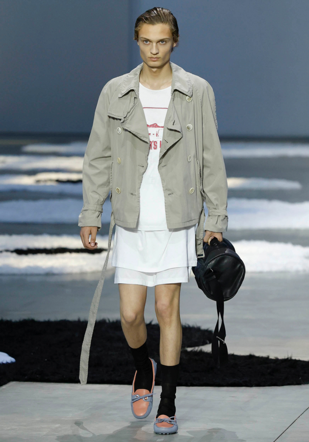 Показ Prada на Неделе мужской моды в Милане