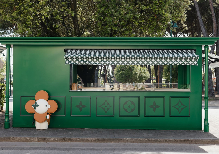 Louis Vuitton открыл в Форте-дей-Марми фирменную джелатерию с мороженым ручной работы