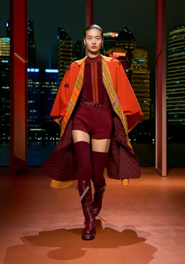 Модный дом Hermès презентовал вторую часть осенней коллекции в Шанхае