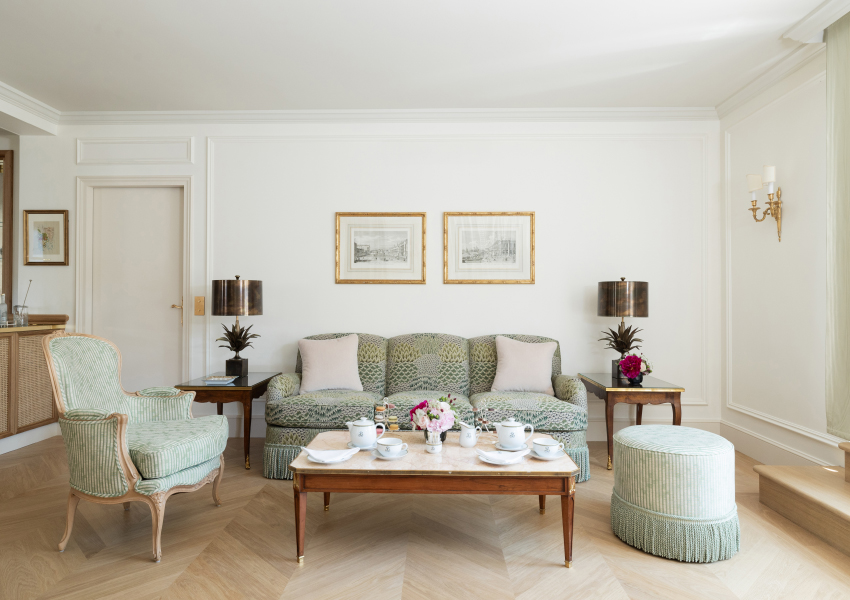 Новый Eden Suite в парижском отеле Le Bristol