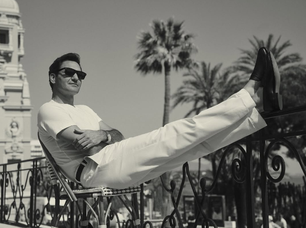 Роджер Федерер для Oliver Peoples