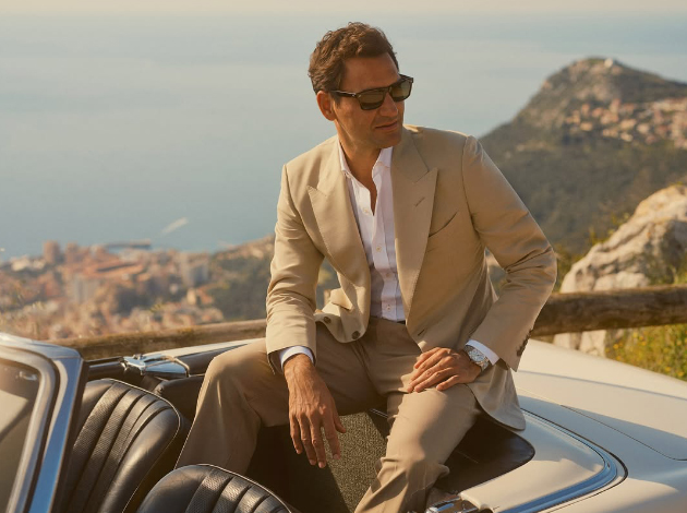Роджер Федерер для Oliver Peoples