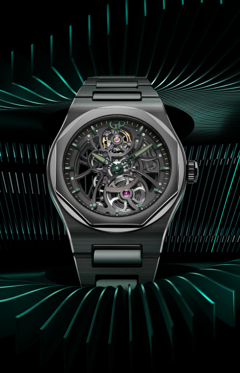 Часы &amp;&nbsp;Караты: новая версия модели Laureato Skeleton Aston Martin Edition