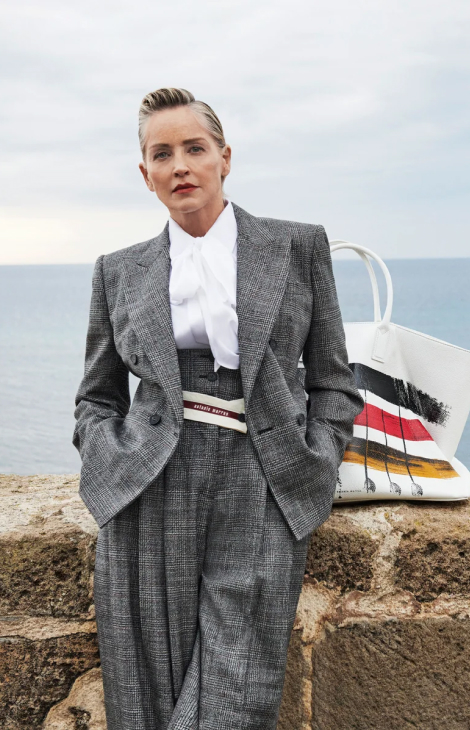 Style Notes: Шэрон Стоун&nbsp;&mdash; в&nbsp;кампейне Antonio Marras осень-зима 2025