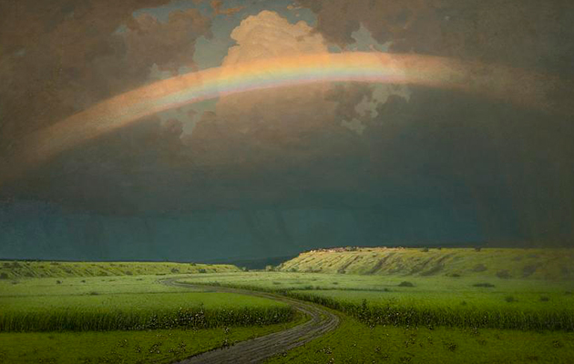 А.И. Куинджи. Радуга. 1900-1905 гг. ГРМ.