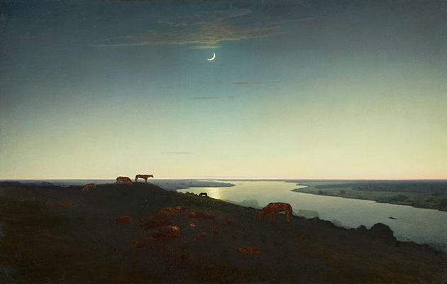 А.И. Куинджи. Ночное. 1905-1908 гг. ГРМ. 