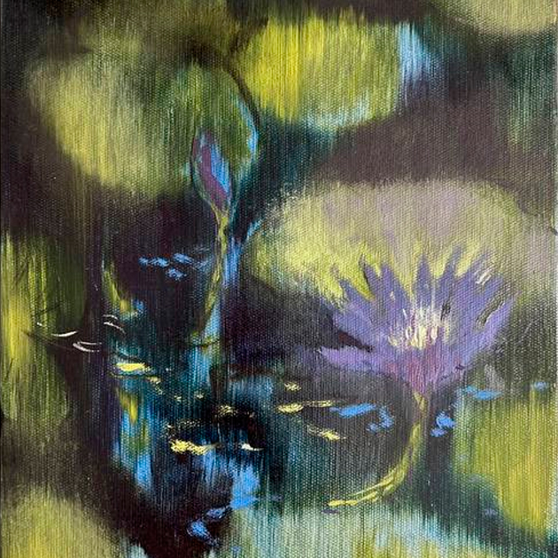 Марфа Малютина. Violet lotus. 2025