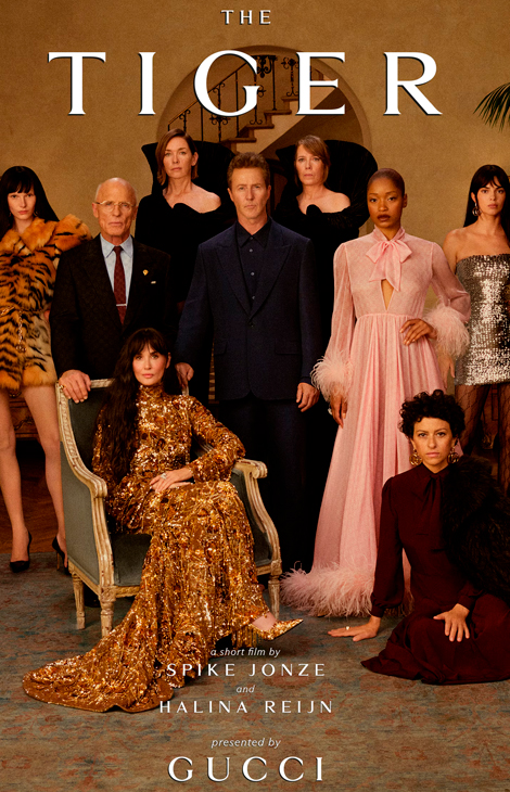 Style Notes: короткометражка &laquo;Тигр&raquo; с&nbsp;Деми Мур к&nbsp;премьере первой коллекции Демны Гвасалии для Gucci