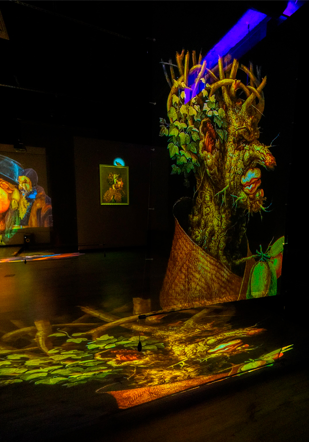 С 30 октября по 16 ноября в музее «АртДинамикс» будет работать мультимедийная выставка «Секреты Джузеппе Арчимбольдо»