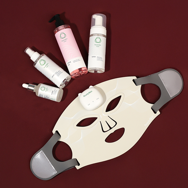 Омолаживающая LED-маска ReadySkin GlowFace для сияния кожи