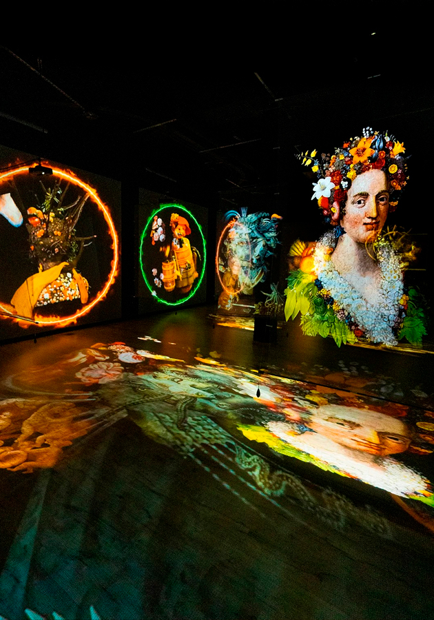 С 30 октября по 16 ноября в музее «АртДинамикс» будет работать мультимедийная выставка «Секреты Джузеппе Арчимбольдо»