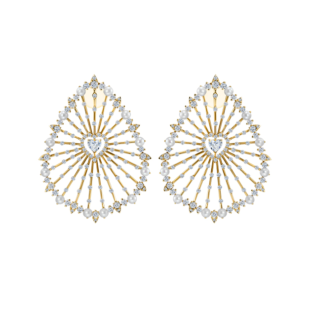 Украшения из высокой ювелирной коллекции EIRINE на показе YANINA Couture