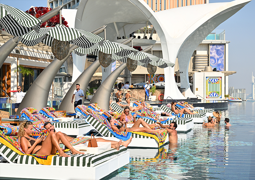 Ресторан Carbone Dubai в отеле Atlantis The Royal
