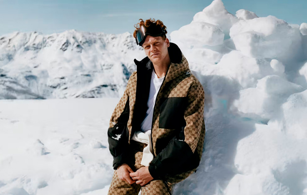 Янник Синнер тестирует зимние новинки от Gucci