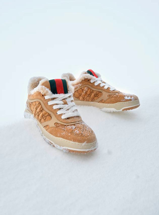 Янник Синнер тестирует зимние новинки от Gucci