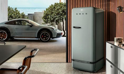 Лучшие коллабы-2025: лимитированная коллекция Porsche x&nbsp;SMEG