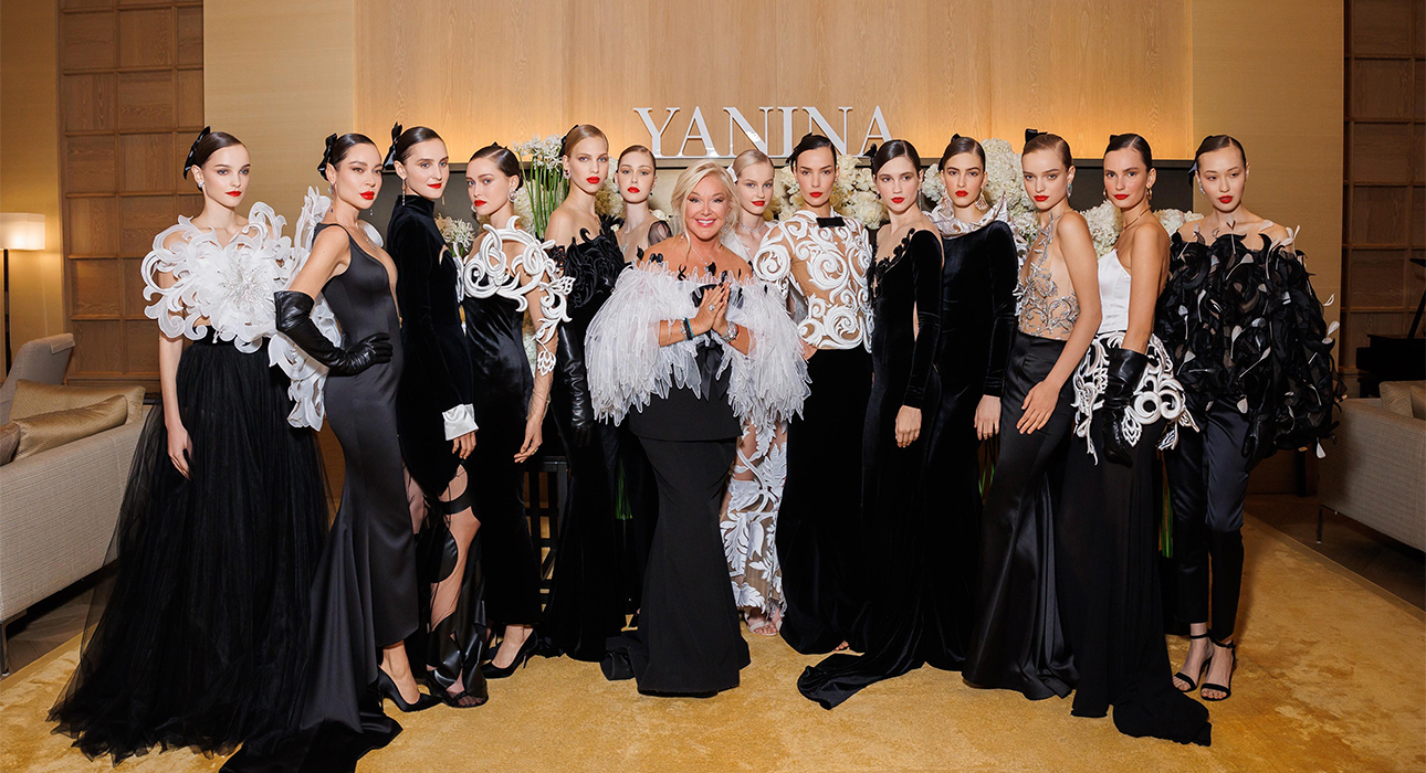 Закрытый показ новой коллекции YANINA Couture