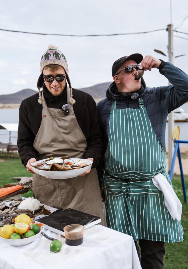 Владислав Корпусов и Пётр Биркин