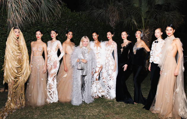 Закрытый показ знаковых образов YANINA Couture в Дубае